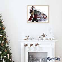Charger l'image dans la galerie, peinture par numéros | Veste du Père Noël | intermédiaire, Noël | FiguredArt