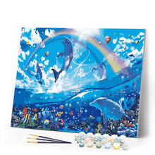 Charger l'image dans la galerie, Dauphins et Poissons