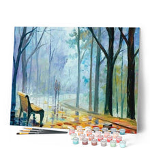 Charger l'image dans la galerie, peinture par numéros | Jardin pluvieux | complexe, paysages | FiguredArt