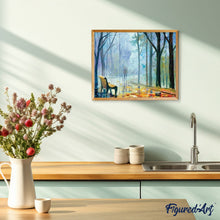 Charger l'image dans la galerie, peinture par numéros | Jardin pluvieux | complexe, paysages | FiguredArt