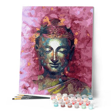Charger l'image dans la galerie, peinture par numéros | Bouddha précieux | france, intermédiaire, portrait, religion | FiguredArt