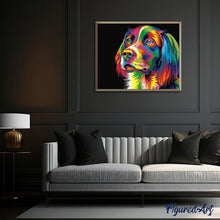 Charger l'image dans la galerie, peinture par numéros | Chien Pop Art | animaux, chiens, facile, france, Pop Art | FiguredArt