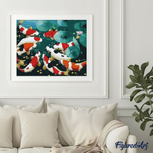 Charger l'image dans la galerie, peinture par numéros | Carpes Koï | animaux, facile, poissons | FiguredArt