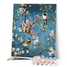 Charger l'image dans la galerie, peinture par numéros | Fleurs et Oiseaux | animaux, facile, fleurs, france, oiseaux | FiguredArt
