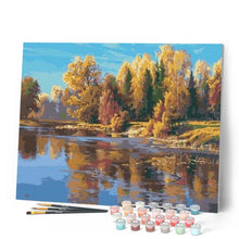 Charger l'image dans la galerie, peinture par numéros | Rivière de France | intermédiaire, paysages | FiguredArt