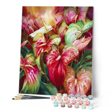 Charger l'image dans la galerie, peinture par numéros | Fleurs et dégradés de Couleurs | complexe, fleurs | FiguredArt