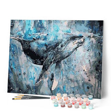 Charger l'image dans la galerie, peinture par numéros | Baleine | animaux, baleines, intermédiaire | FiguredArt
