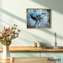 Charger l'image dans la galerie, peinture par numéros | Baleine | animaux, baleines, intermédiaire | FiguredArt