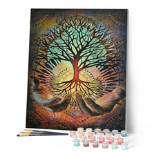 Charger l'image dans la galerie, peinture par numéros | Arbre de la vie | arbres, complexe | FiguredArt