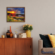 Charger l'image dans la galerie, peinture par numéros | Coucher du Soleil | complexe, paysages | FiguredArt