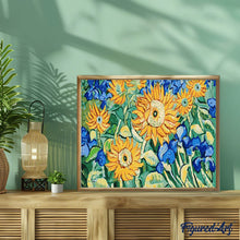 Charger l'image dans la galerie, peinture par numéros | Van Gogh Jardin de Tournesols | complexe, fleurs, reproduction, van gogh | FiguredArt