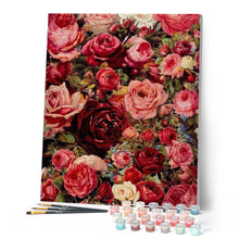Charger l'image dans la galerie, peinture par numéros | Fleurs Romantiques | fleurs, france, intermédiaire | FiguredArt