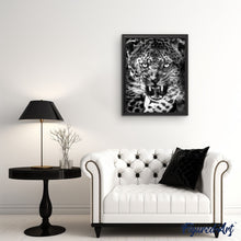 Charger l'image dans la galerie, peinture par numéros | Regard inquiétant | animaux, complexe, léopards | FiguredArt