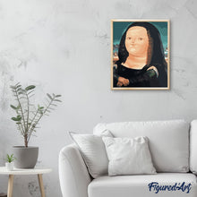 Charger l'image dans la galerie, peinture par numéros | Mona Lisa abstraite | facile, portrait | FiguredArt