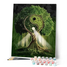 Charger l'image dans la galerie, peinture par numéros | Arbre Yin et Yang | arbres, france, intermédiaire | FiguredArt