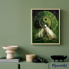 Charger l'image dans la galerie, peinture par numéros | Arbre Yin et Yang | arbres, france, intermédiaire | FiguredArt
