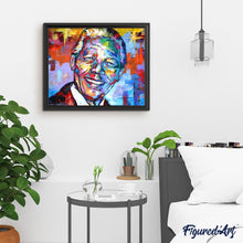 Charger l'image dans la galerie, peinture par numéros | Nelson Mandela | complexe, Pop Art, portrait | FiguredArt