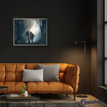 Charger l'image dans la galerie, peinture par numéros | Eléphant dans la Forêt sombre | animaux, facile, éléphants | FiguredArt
