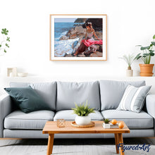 Charger l'image dans la galerie, peinture par numéros | Femme près de l’Eau | facile, paysages | FiguredArt
