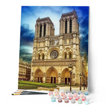 Charger l'image dans la galerie, peinture par numéros | Notre-Dame de Paris | complexe, ville | FiguredArt