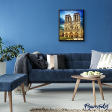 Charger l'image dans la galerie, peinture par numéros | Notre-Dame de Paris | complexe, ville | FiguredArt