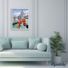 Charger l'image dans la galerie, peinture par numéros | Santé à Venise | france, intermédiaire, romantique, ville | FiguredArt