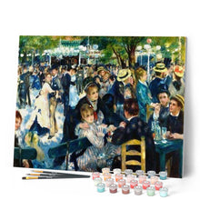 Charger l'image dans la galerie, peinture par numéros | Bal du Moulin de la Galette Renoir | complexe, france, reproduction | FiguredArt