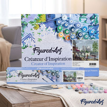 Charger l'image dans la galerie, peinture par numéros | Notre-Dame et Amoureux | complexe, ville | FiguredArt