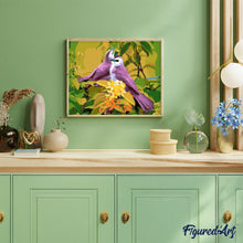 Charger l'image dans la galerie, peinture par numéros | Petits Oiseaux au Printemps | animaux, facile | FiguredArt
