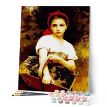 Charger l'image dans la galerie, peinture par numéros | La Ceuillette du Raisin | intermédiaire, portrait | FiguredArt