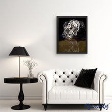 Charger l'image dans la galerie, peinture par numéros | Reflet Tigre | animaux, intermédiaire, tigres | FiguredArt