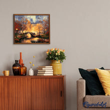 Charger l'image dans la galerie, peinture par numéros | Crépuscule à Manhattan | complexe, paysages | FiguredArt