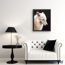 Charger l'image dans la galerie, peinture par numéros | Loup blanc | animaux, intermédiaire, loups | FiguredArt