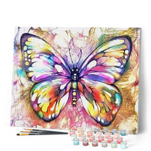 Charger l'image dans la galerie, peinture par numéros | Papillon coloré | animaux, complexe, france, papillons | FiguredArt