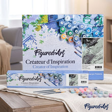 Charger l'image dans la galerie, peinture par numéros | Abstrait en Noir et Blanc | abstrait, intermédiaire | FiguredArt