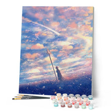 Charger l'image dans la galerie, peinture par numéros | Ciel rosé | complexe, paysages | FiguredArt