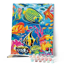 Charger l'image dans la galerie, peinture par numéros | Poissons d’aquarium | animaux, intermédiaire, poissons | FiguredArt