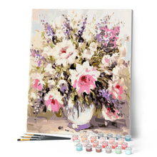 Charger l'image dans la galerie, peinture par numéros | Lavande en pleine floraison | complexe, fleurs | FiguredArt