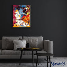 Charger l'image dans la galerie, peinture par numéros | Homme à la Pipe | facile, portrait | FiguredArt