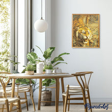 Charger l'image dans la galerie, peinture par numéros | Tigre en Colère | animaux, intermédiaire, tigres | FiguredArt