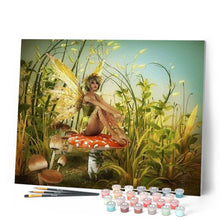 Charger l'image dans la galerie, peinture par numéros | Fée et Champignons | complexe | FiguredArt