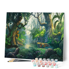 Charger l'image dans la galerie, peinture par numéros | Forêt magique | intermédiaire, paysages | FiguredArt
