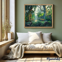 Charger l'image dans la galerie, peinture par numéros | Forêt magique | intermédiaire, paysages | FiguredArt