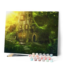 Charger l'image dans la galerie, peinture par numéros | Maison dans l’Arbre | arbres, complexe | FiguredArt