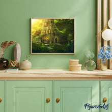 Charger l'image dans la galerie, peinture par numéros | Maison dans l’Arbre | arbres, complexe | FiguredArt