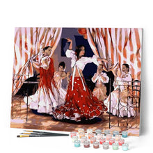 Charger l'image dans la galerie, peinture par numéros | Reine des Danseuses | danse, intermédiaire | FiguredArt