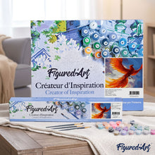 Charger l'image dans la galerie, peinture par numéros | Phénix | animaux, facile, oiseaux | FiguredArt