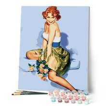 Charger l'image dans la galerie, Pin-up Vintage et Bouquet