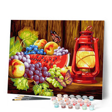 Charger l'image dans la galerie, peinture par numéros | Fruits sur la table | animaux papillons cuisine nouveautés complexe | FiguredArt