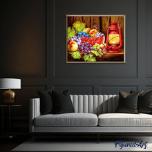 Charger l'image dans la galerie, peinture par numéros | Fruits sur la table | animaux papillons cuisine nouveautés complexe | FiguredArt
